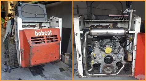 v8 swapped skid steer|bobcat v8 skid steer.